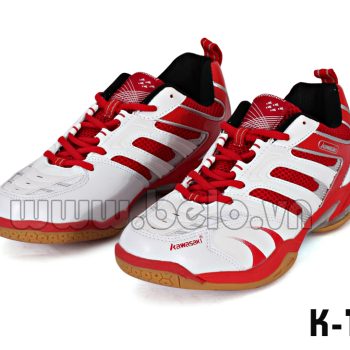 Giày bóng chuyền Kawasaki K123 đỏ trắng khuyến mại giá sốc